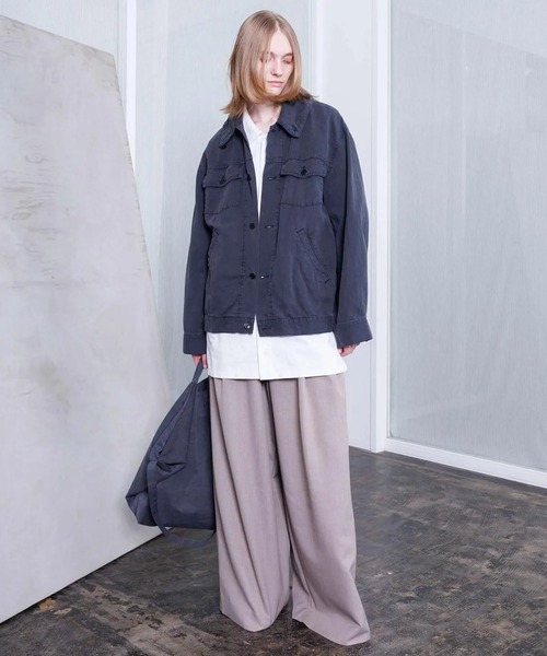 ブルゾン アウター 「VOAAOV」 6oz DENIM Work Jacket メンズ レディースの画像