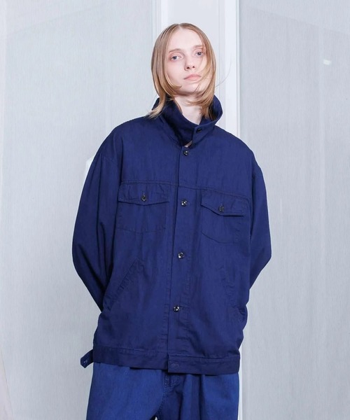 ブルゾン アウター 「VOAAOV」 6oz DENIM Work Jacket メンズ レディースの画像