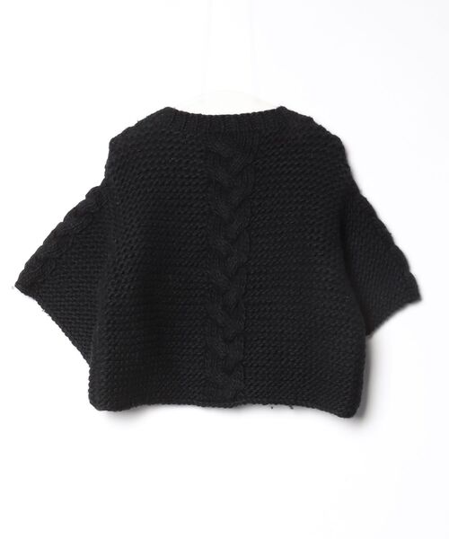 HYKE ハイク　半袖 ニット 黒 サイズ1 HYKE（ハイク） 半袖ニット 1 ブラック レディース : ZOZOTOWN Yahoo
