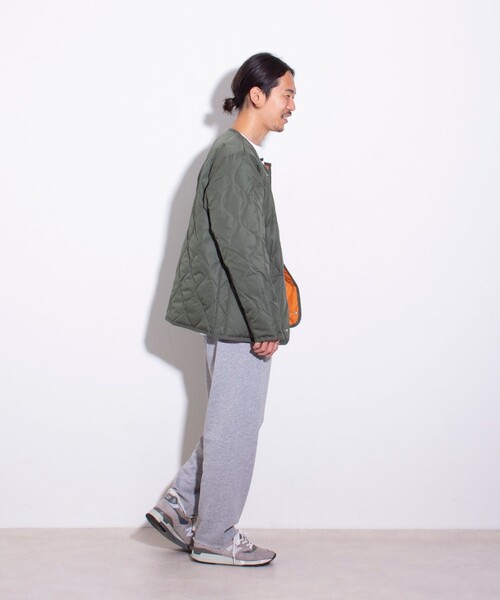 「GLOSTER」 スウェットパンツ M アイボリー メンズ_画像3