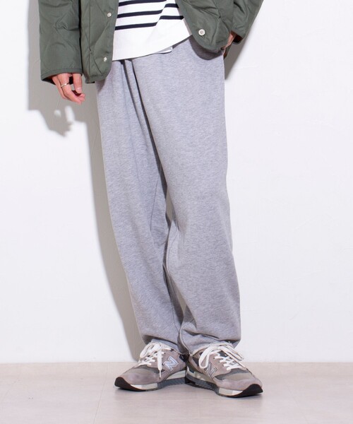 「GLOSTER」 スウェットパンツ M アイボリー メンズ_画像5