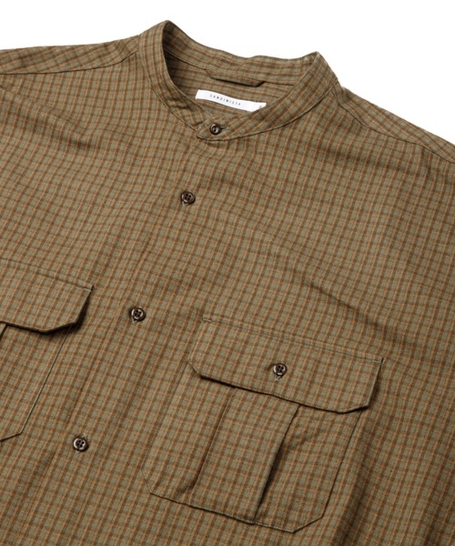 「Sandinista」 長袖シャツ MEDIUM ブラウン メンズ_画像6