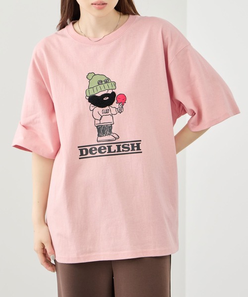tシャツ オジーサガラ刺繍 クルーネック 半袖Tシャツ メンズ