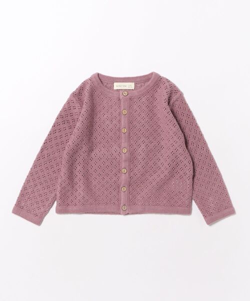 カーディガン 「Bs」「it」「Quincy Mae」25AW / Knit Cardigan キッズ 子供服 Quincy Mae（クインシーメイ）正規販売店 | オーガニックベビー服