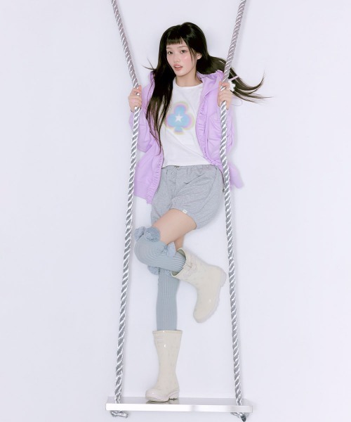 長靴 レインブーツ 「x ILLIT」 ORIGINAL RAIN BOOTS SHORT DOT レディースの画像