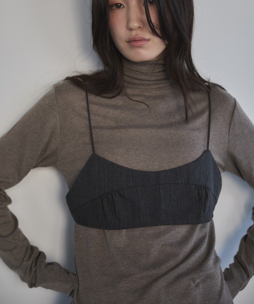 「feepur」 ブラジャー MEDIUM ブラウン レディース_画像7