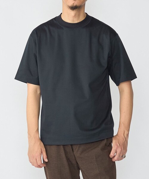 【kolor 23SS】ハイゲージ ポンチ Tシャツ ネイビー サイズ2 SHIPS（シップス） tシャツ SHIPS: MADE IN JAPAN クルーネック