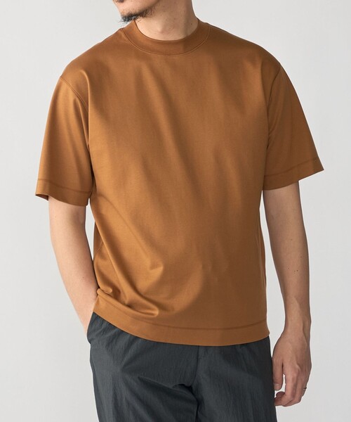 tシャツ SHIPS: MADE IN JAPAN クルーネック ハイゲージ ポンチ ライト Tシャツ メンズの画像