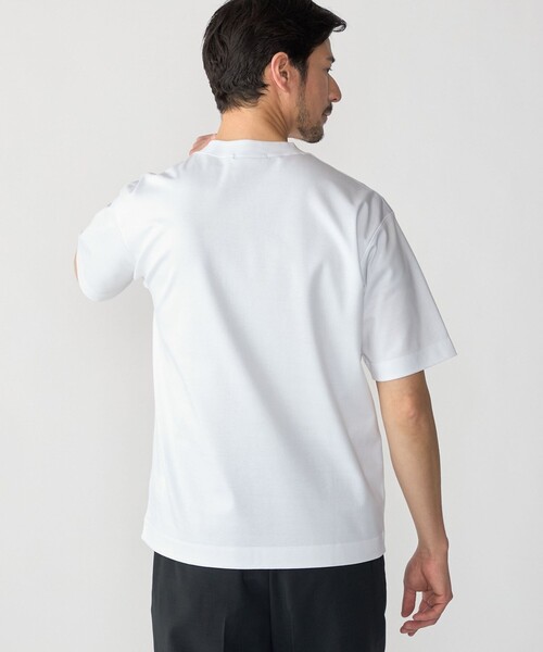 tシャツ SHIPS: MADE IN JAPAN クルーネック ハイゲージ ポンチ ライト Tシャツ メンズの画像
