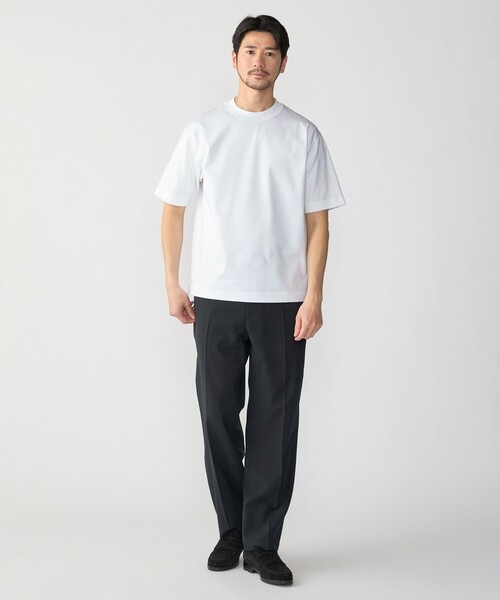 tシャツ SHIPS: MADE IN JAPAN クルーネック ハイゲージ ポンチ ライト Tシャツ メンズの画像