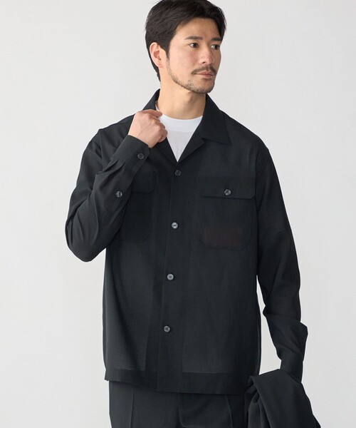 tシャツ SHIPS: MADE IN JAPAN クルーネック ハイゲージ ポンチ ライト Tシャツ メンズの画像