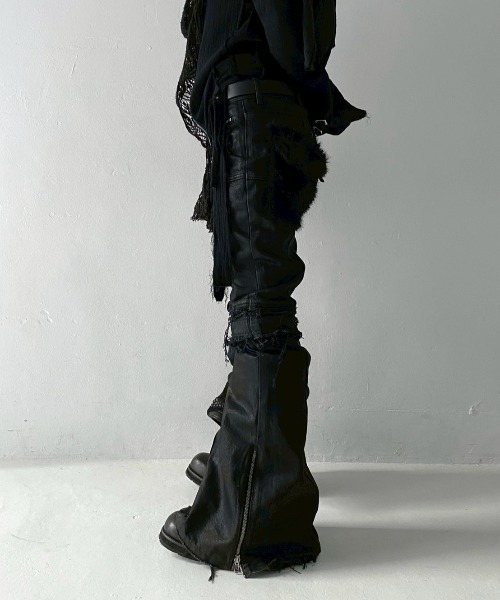 YIKAI LABORATORY ジーンズ 「YIKAI LABORATORY」syncope waxed denim