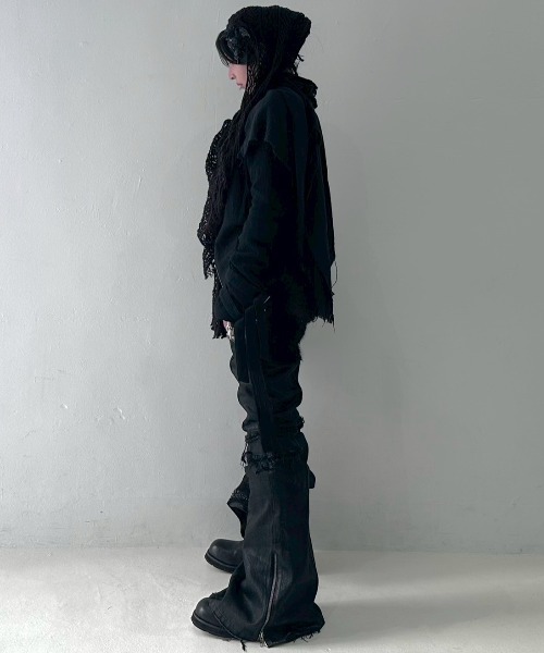 YIKAI LABORATORY ジーンズ 「YIKAI LABORATORY」syncope waxed denim