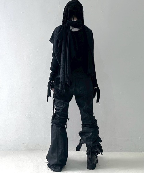 YIKAI LABORATORY ジーンズ 「YIKAI LABORATORY」syncope waxed denim