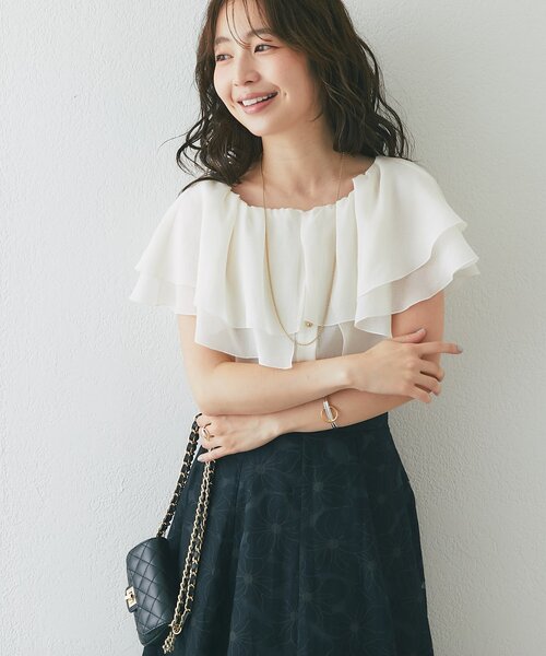 La boutique Bonbon（ラブティックボンボン） ブラウス シャツ 「差が 