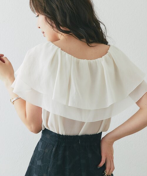 La boutique Bonbon（ラブティックボンボン） ブラウス シャツ 「差が