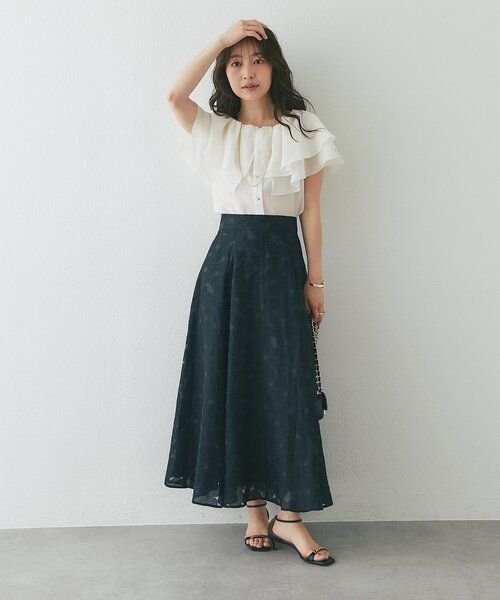 La boutique Bonbon（ラブティックボンボン） ブラウス シャツ 「差が