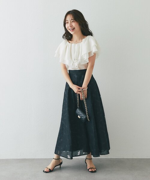 La boutique Bonbon（ラブティックボンボン） ブラウス シャツ 「差が