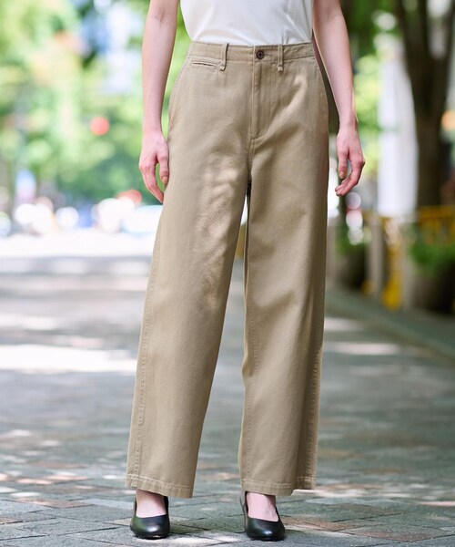 【新品未使用・タグ付き】ドレステリア　ヴィンテージワイドチノパンツ　36 DRESSTERIOR（ドレステリア） パンツ ヴィンテージワイドチノパンツ