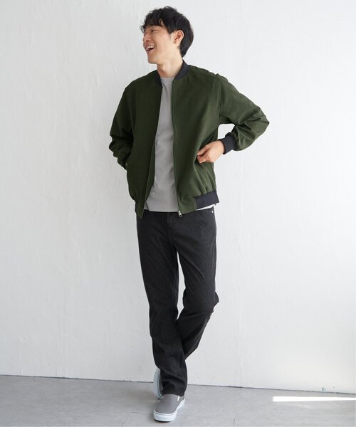 「ikka」 ブルゾン L ブラック メンズ_画像8