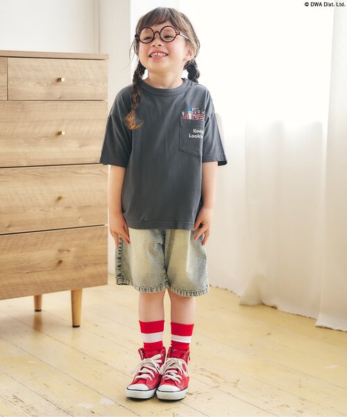 BREEZE（ブリーズ） tシャツ ウォーリーをさがせ！ アートTシャツ