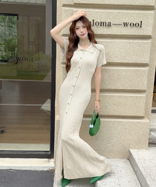 FAVORITO ワンピース 半袖 ニットワンピース : ZOZOTOWN Yahoo!店