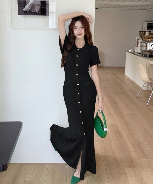 FAVORITO ワンピース 半袖 ニットワンピース : ZOZOTOWN Yahoo!店