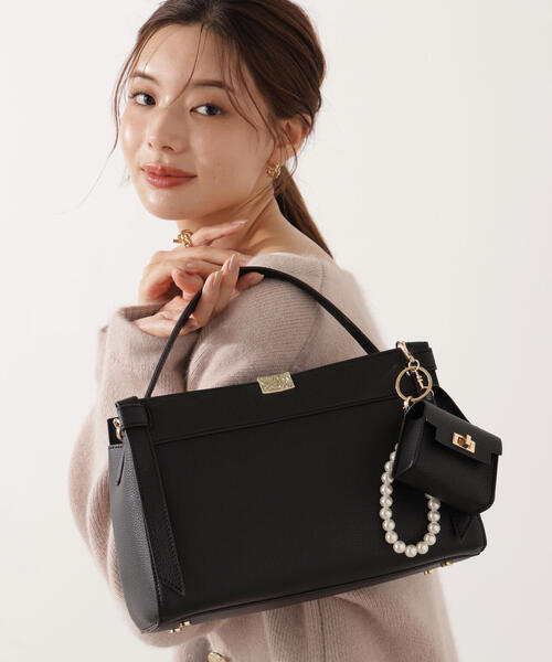 「EDIT COLOGNE」 「proportion」2WAYバッグ フリ- ベージュ レディース_画像2