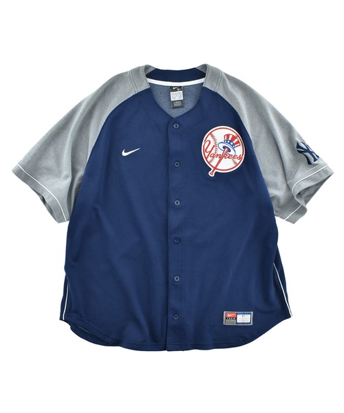 NIKE（ナイキ） シャツ 半袖 「USED」Y2K NIKE “MLB New York Yankees