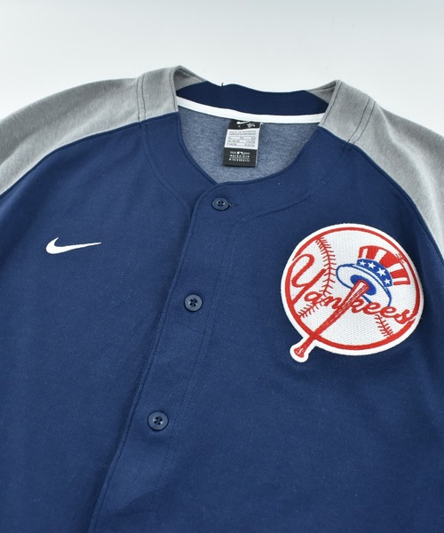 NIKE ナイキ Yankees ストリート 00s 当時 y2k hiphop NIKE（ナイキ） シャツ 半袖 「USED」Y2K NIKE “MLB New York Yankees