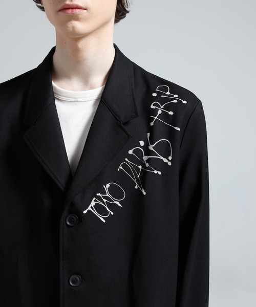 Y-3 ジャケット テーラードジャケット CHITO CITY GRAPHIC WOOL BLAZER