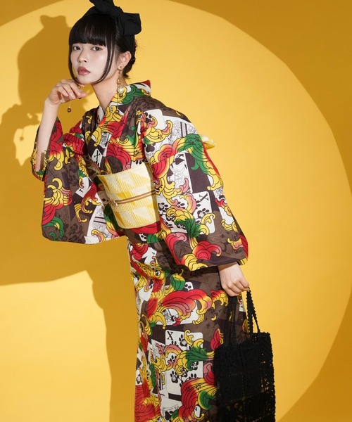 utatane 浴衣 2026新作 ひとりで着れる！簡単セパレート浴衣セット