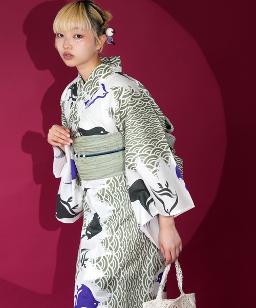 utatane セパレート浴衣 浴衣 ひとりで着れる！簡単セパレート浴衣