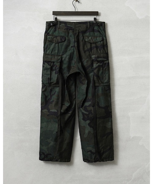 実物 米軍 M-65フィールドカーゴパンツ DARK WOODLAND CAMO MILITARY（ミリタリー） カーゴパンツ 実物 新品 デッドストック 米軍