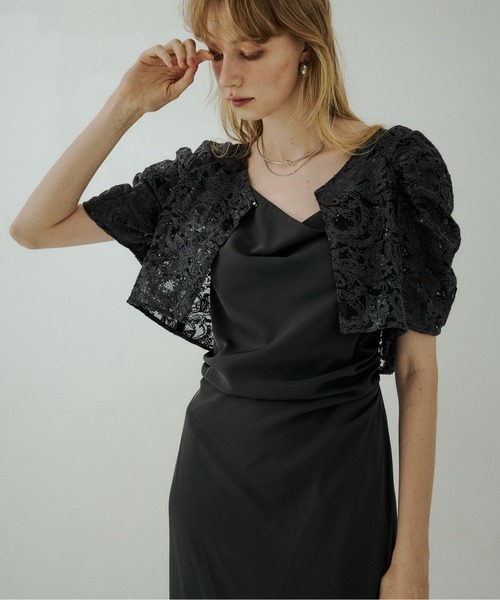 LE'RURE ドレス Lace bolero set drepe dress : ZOZOTOWN Yahoo!店