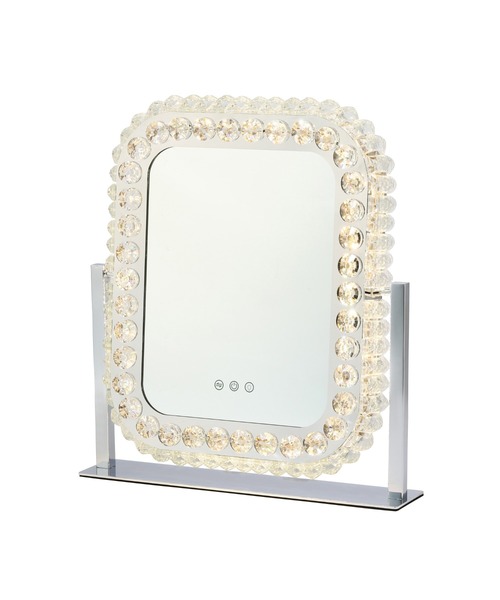 Francfranc（フランフラン） 鏡 ブリエ ハリウッドミラー スクエア