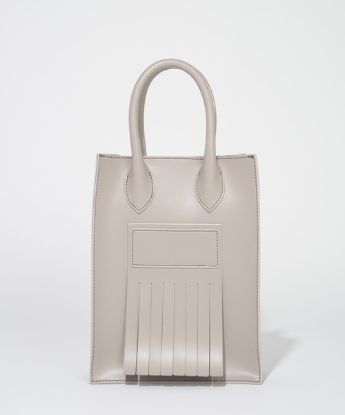 SOLPRESA トートバッグ ソルプレーサ / SQUARE FRINGE MINI TOTE BAG 