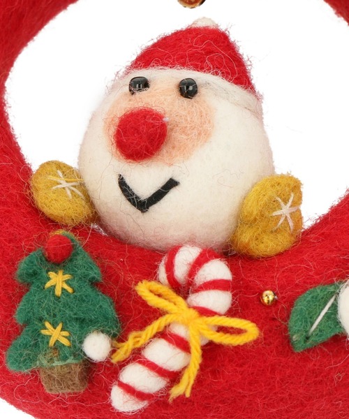 2007年製 キティ クリスマス フェルト リース レア レトロ 【公式通販】