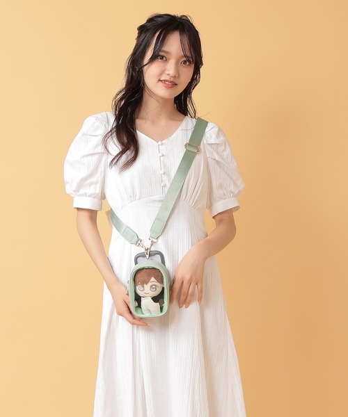 Appel Toi 推し活 ぬいぐるみポーチ付きスマホストラップ ぬい