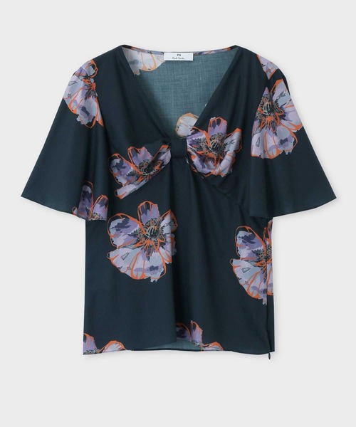 tシャツ 「洗える」”Anemone” ブラウス / 235302 333M レディース