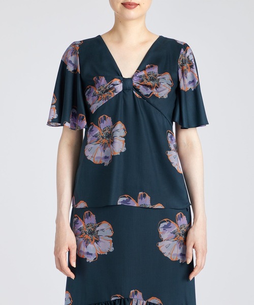 tシャツ 「洗える」”Anemone” ブラウス / 235302 333M レディース