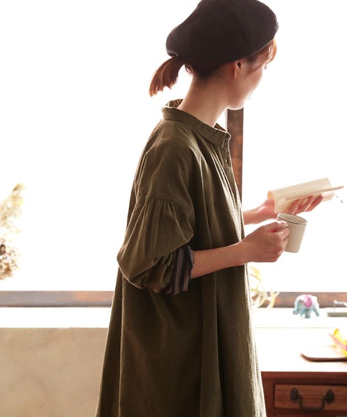 ワンピース 予定がない日の、アンティークなワンピース レディース  