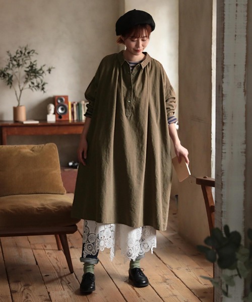 ワンピース 予定がない日の、アンティークなワンピース レディース  