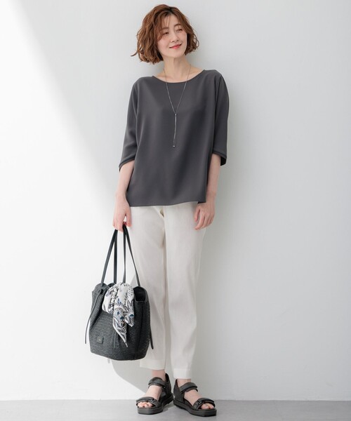 23区 トートバッグ 「CLASSY.6月号掲載」雑材ミドル レディース