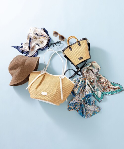 23区 トートバッグ 「CLASSY.6月号掲載」雑材ミドル レディース