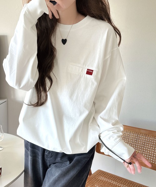 tシャツ 「JaVa ジャバコラボ」シンプルなのに格上げ。綿100％シルケット素材裾ドロストオーバーサイズTシャツ レディース メンズ | Java | 13