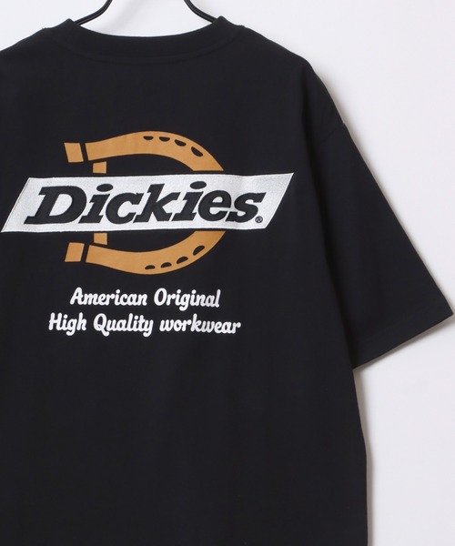 【Dickies】バックロゴ 半袖 Tシャツ ブラック / 送料無料 楽天市場】メンズ ブランド Dickies ディッキーズ Tシャツ 吸汗