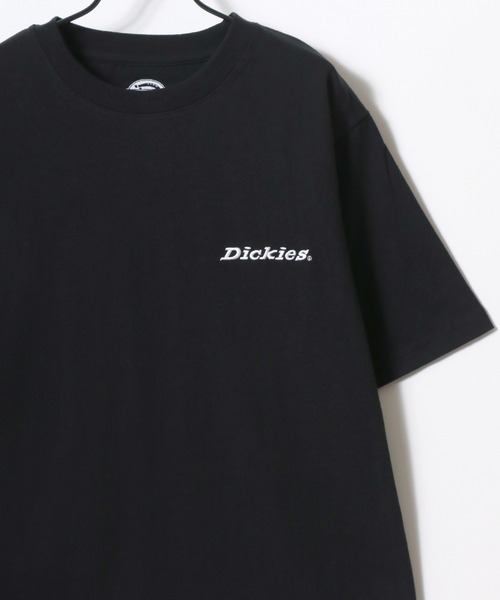 【Dickies】バックロゴ 半袖 Tシャツ ブラック / 送料無料 Dickies/ディッキーズ バックロゴプリント オーバーサイズ半袖T