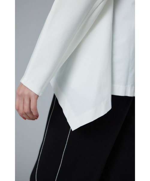 HeRIN.CYE tシャツ Ponte docking flare tops ポンチドッキング