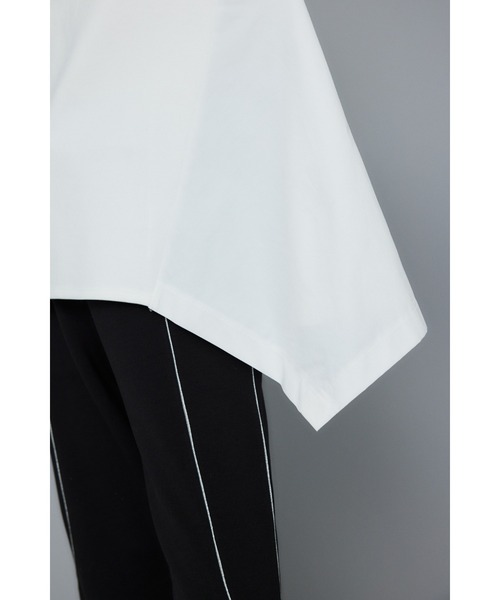 HeRIN.CYE tシャツ Ponte docking flare tops ポンチドッキング